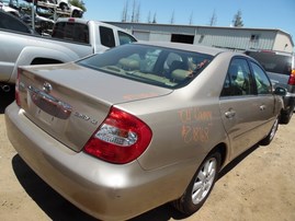 2004 TOYOTA CAMRY XLE GOLD 2.4L AT Z18168